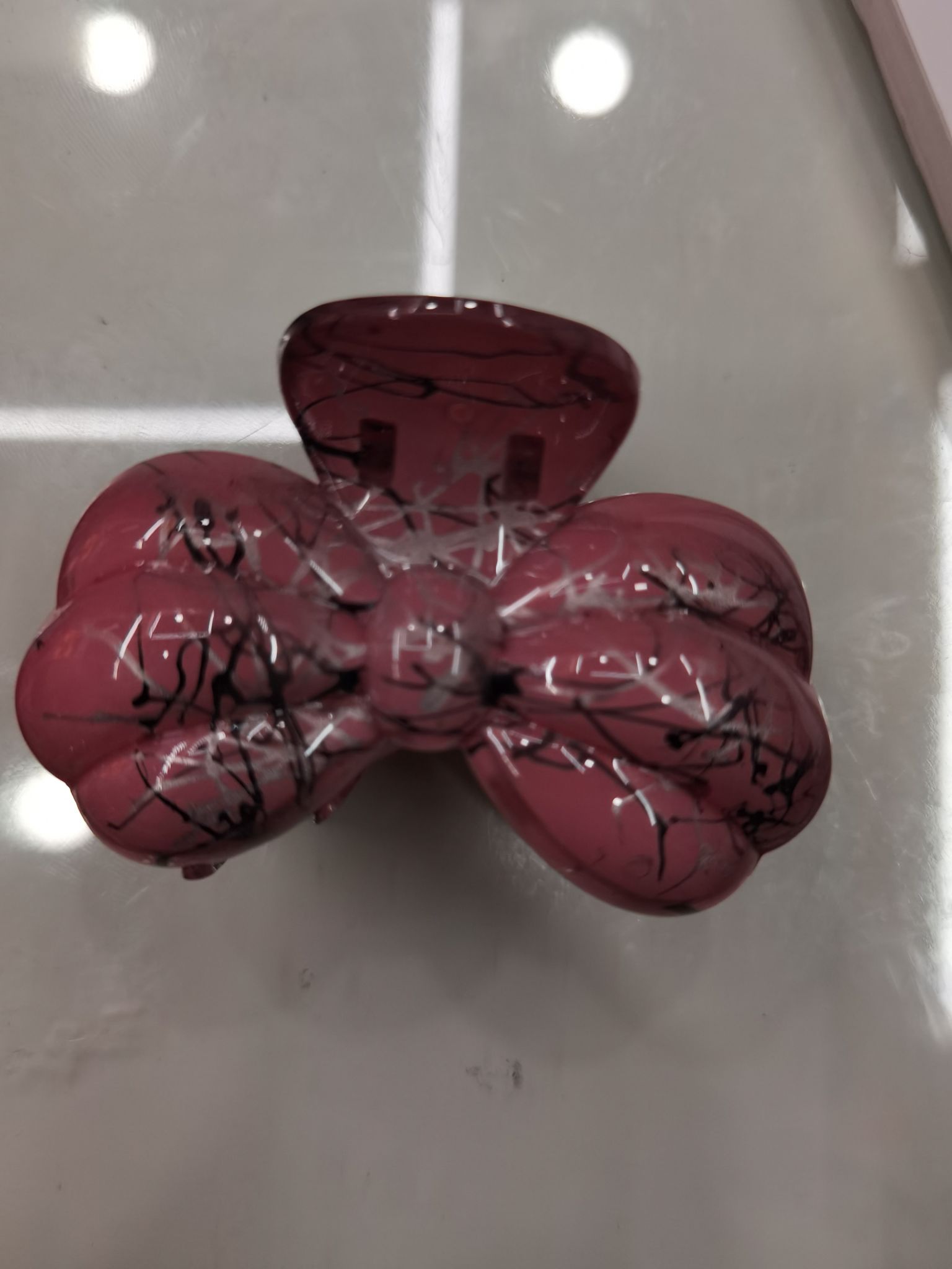 韩版时尚蝴蝶结发夹抓夹发卡发饰滴油发夹头饰简约百搭发卡装饰品详情1