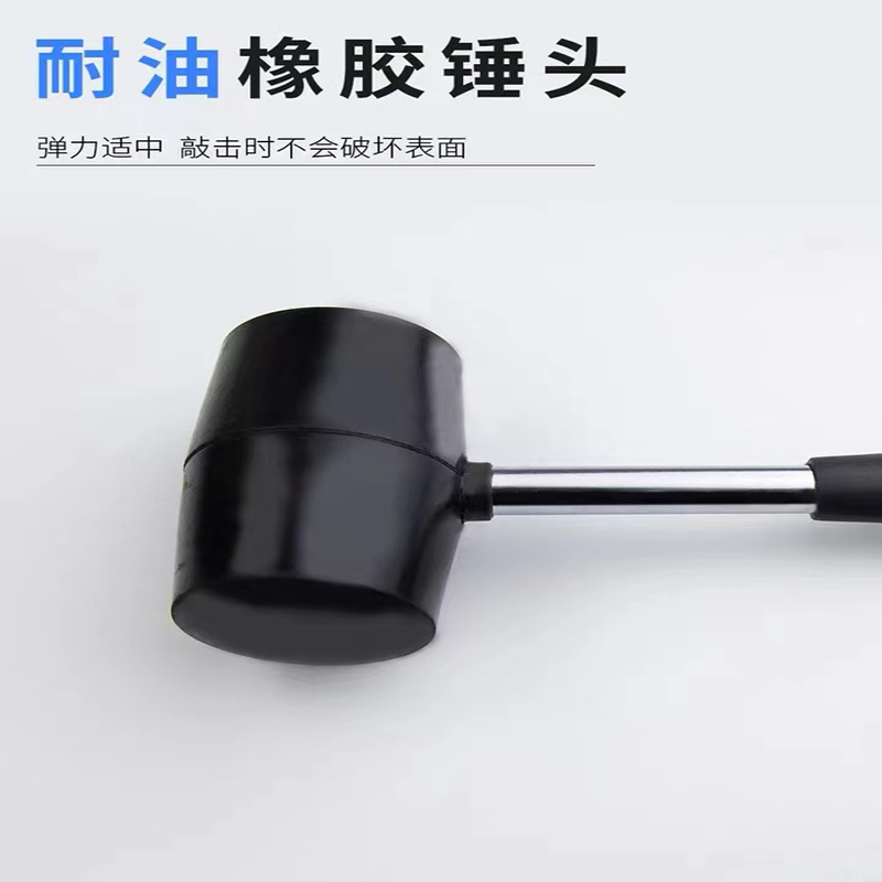 Pioneer installation hammers, rubber hammers, rubber hammers, nylon plastic hammers, floor tiling and tile decoration tools Application Scenario