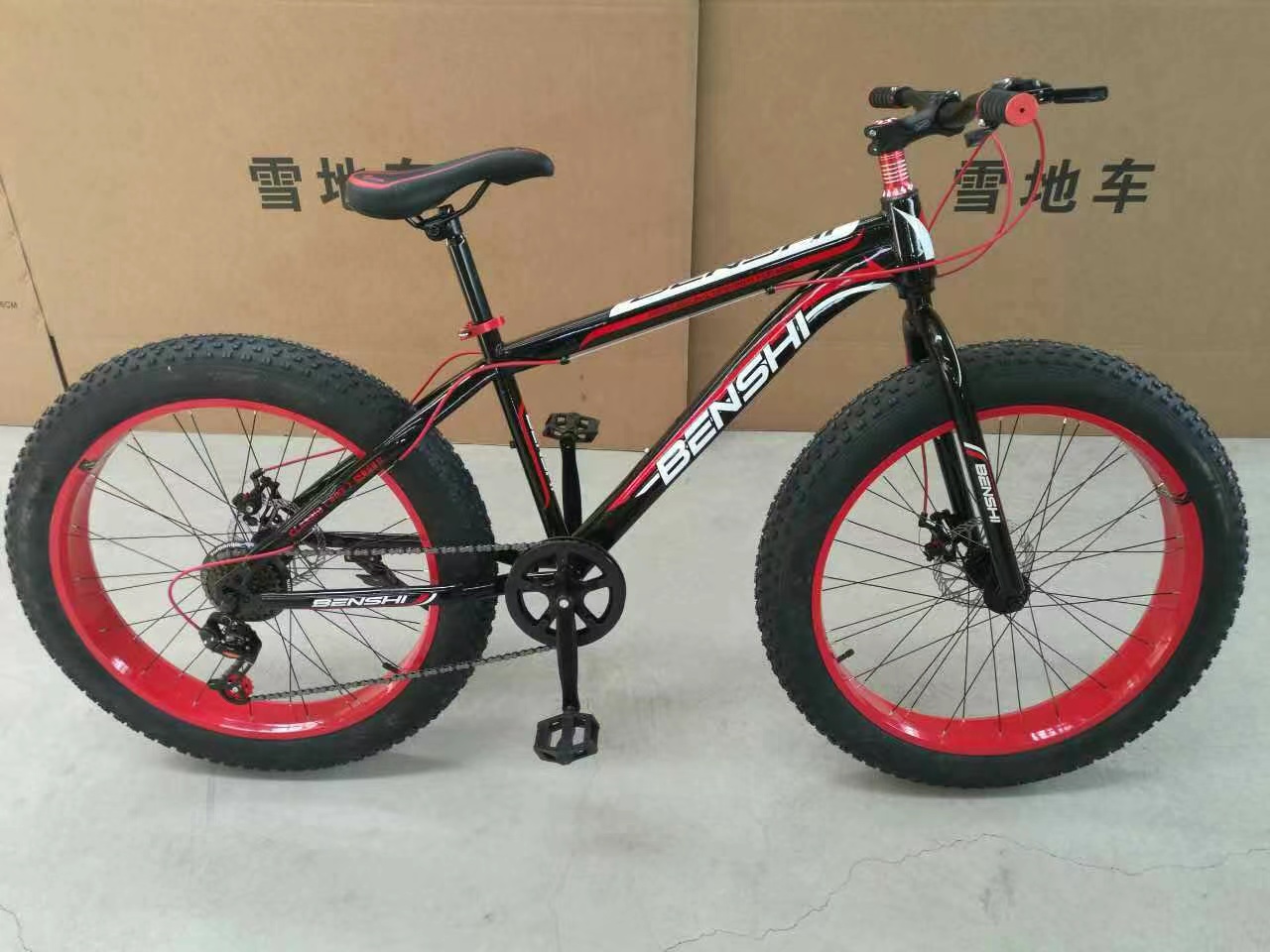 2022新款雪地车男女通用多种颜色越野减震单车新型公路上班雪地自行车