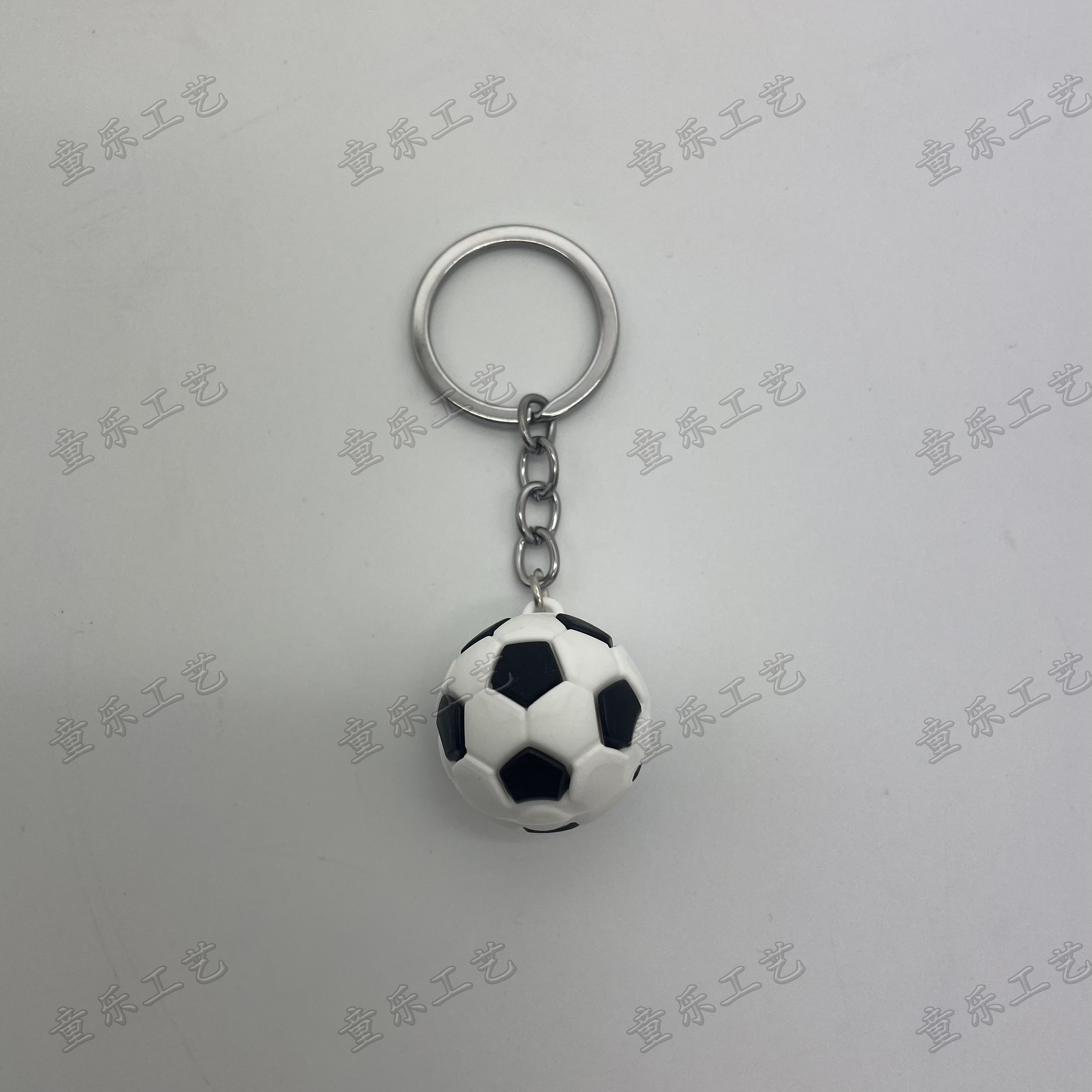 New mini soft rubber basketball keychain, realistic sports goods, rugby and tennis pendants, event gifts Item Picture