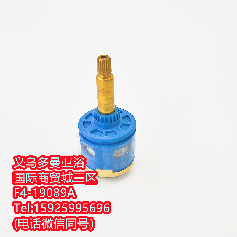 铜杆外贸水龙头阀芯陶瓷阀芯水龙头配件卫浴水暖配件高脚陶瓷阀芯
