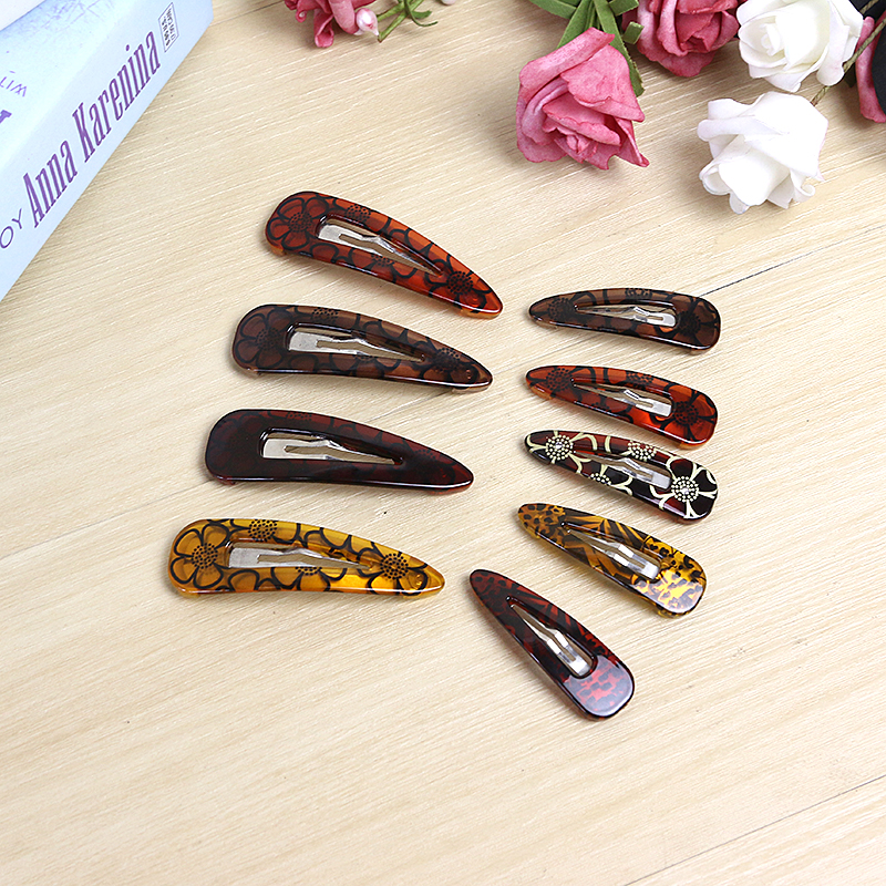 发夹/抓夹/发饰/植绒/儿童发夹细节图