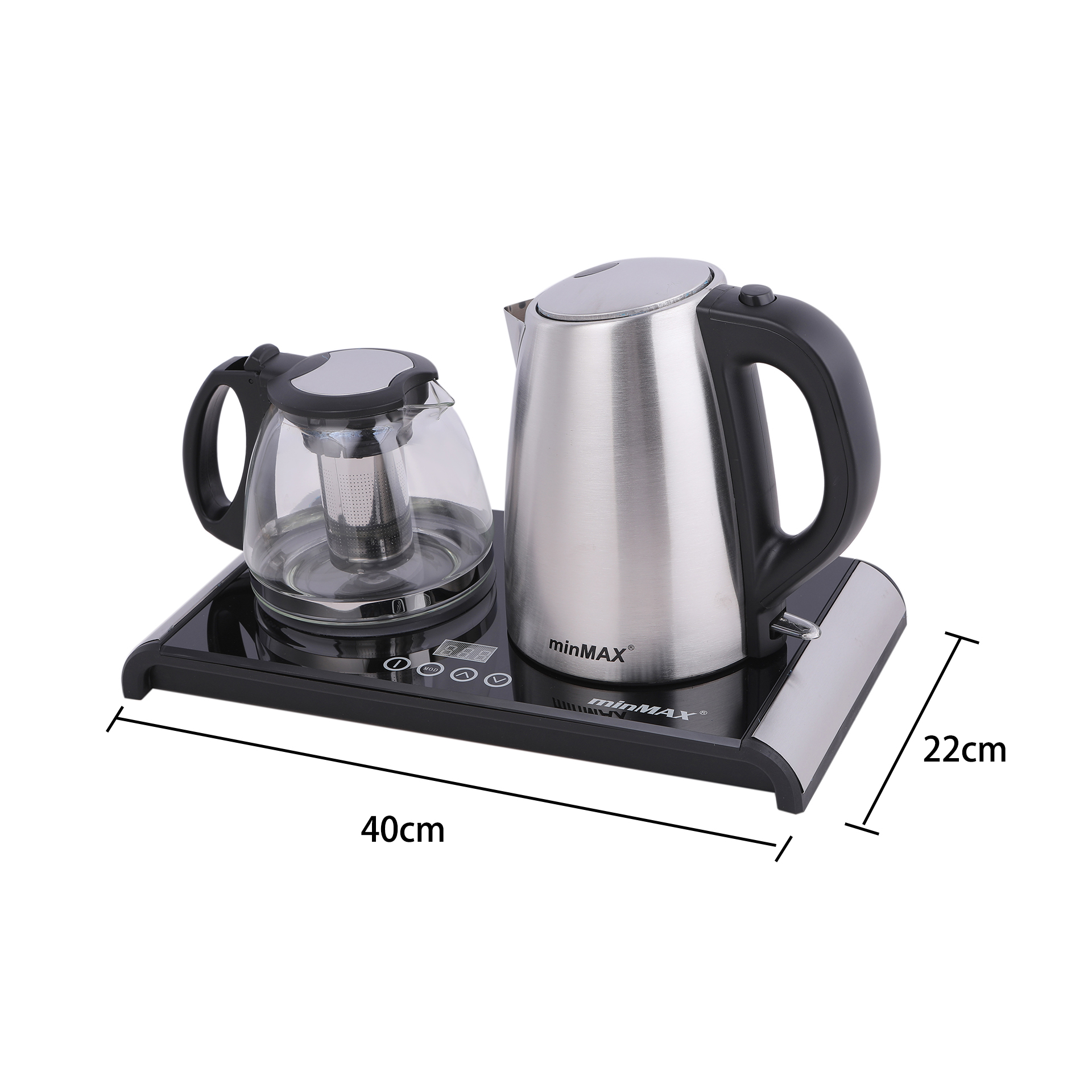 Min Max CAMK-2285 قارورة ماء ساخن ذكي MMK-2285 MMK-2MMK-2MMK-2MMK-2MMK-MECA Trade Mغلان ساخن المنزلي من الفولاذ المقاوم للصدأ Specification image