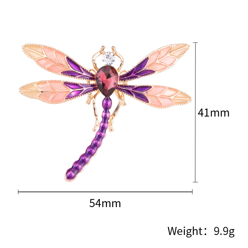 Factory direct sales, popular high-end new brooches for foreign trade, paired with "Drip Dragonfly" creative European and American luxurious high-end pearl pins, pearl coats, corsages, mom gifts Application Scenario