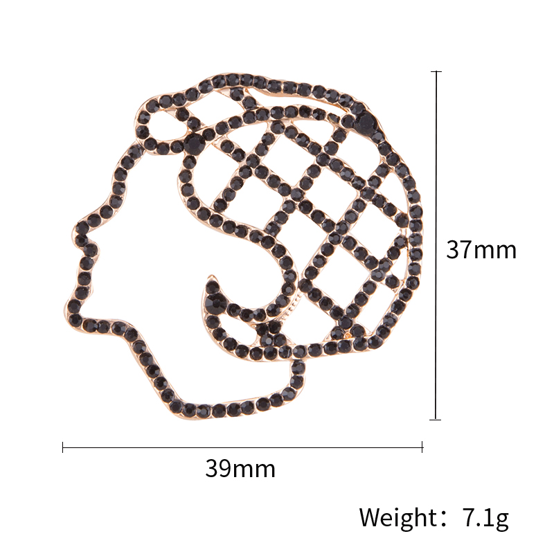 Factory direct sales for foreign trade, popular high-end new brooches with water diamond heads, creative European and American luxurious high-end pearl pins, pearl coats, corsages, mom gifts Application Scenario