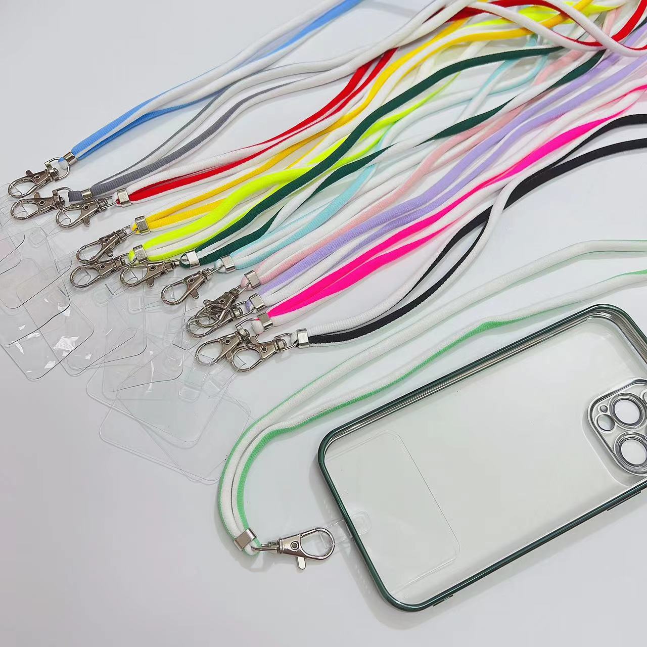 手机挂绳/可挂脖吊绳/手机挂绳夹片细节图