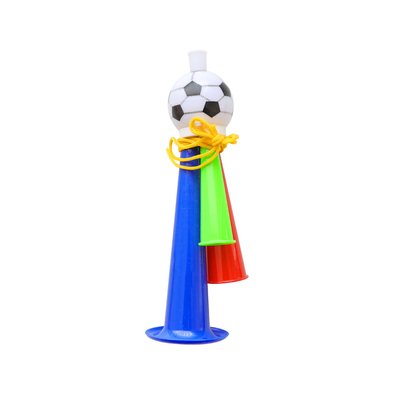 The creative toy football horn for children, students and school sports meeting is a prop for cheering and creating an atmosphere on the field Item Picture