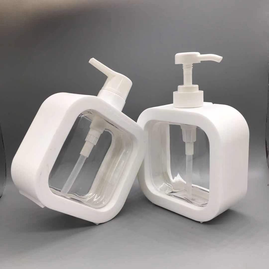Hand sanitizer bottles are repackaged for export details Picture