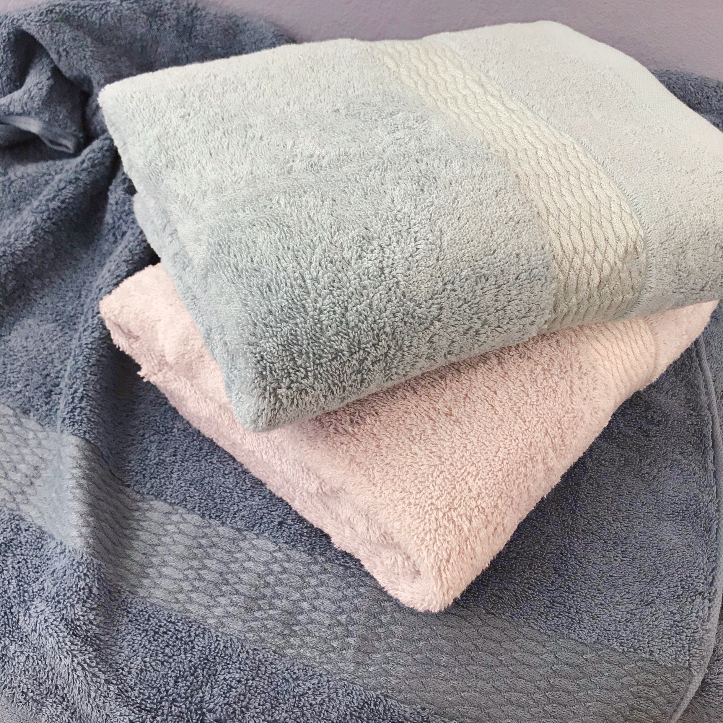 Early Morning Youjia Fashion Original Brand Life Store, grid towels, bath towels, soft cotton absorbent towels, bath towels, Home Fashion towels, bath towels, household items, face towels, bath towels Item Picture