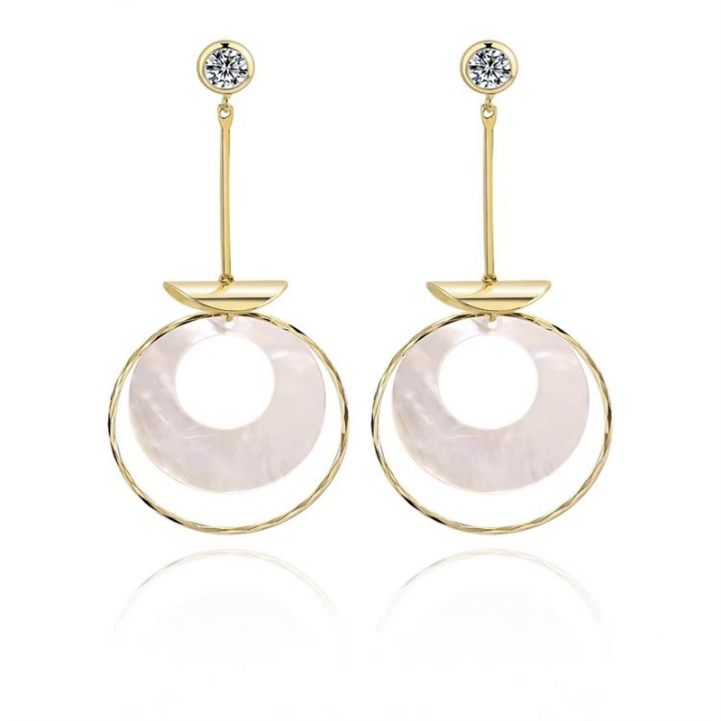Dingxin Jewelry Earrings 9120013, a popular new product in foreign trade, offers fashionable metal earrings with a European and American style. Wholesale supply from the manufacturer Specification image