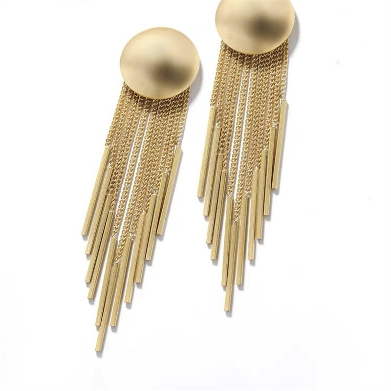 Dingxin Accessories Earrings 9120004, a popular new product in foreign trade, offers fashionable metal earrings with a European and American style. Wholesale supply from the manufacturer Item Picture