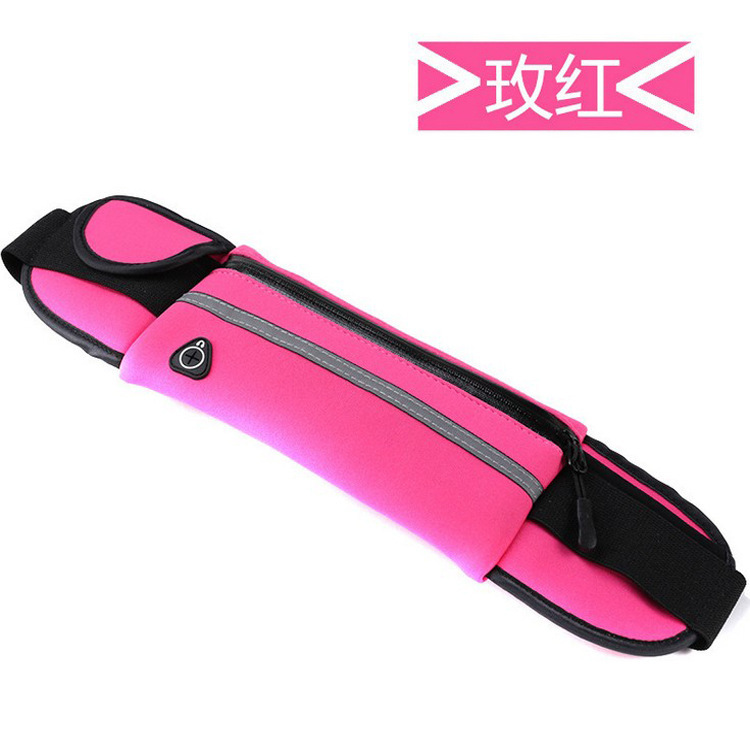 Diving material, outdoor sports, reflective strip, waterproof zipper, anti-theft, multi-functional invisible mobile phone, waterproof waist bag, suitable for both men and women, running, fitness, travel, mountain climbing, cycling, yoga, fishing, wallet, key, tissue paper, small item storage bag Application Scenario