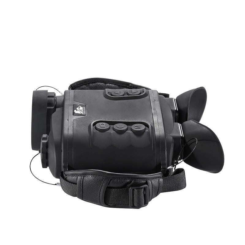 The Freedom Tiger WH-50 night vision device features high-definition and high-magnification photography and video recording in all black and red for outdoor exploration and rescue details Picture