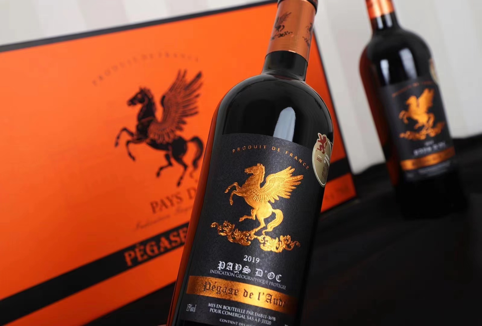 Aode Pegasus Dry Red Wine details Picture