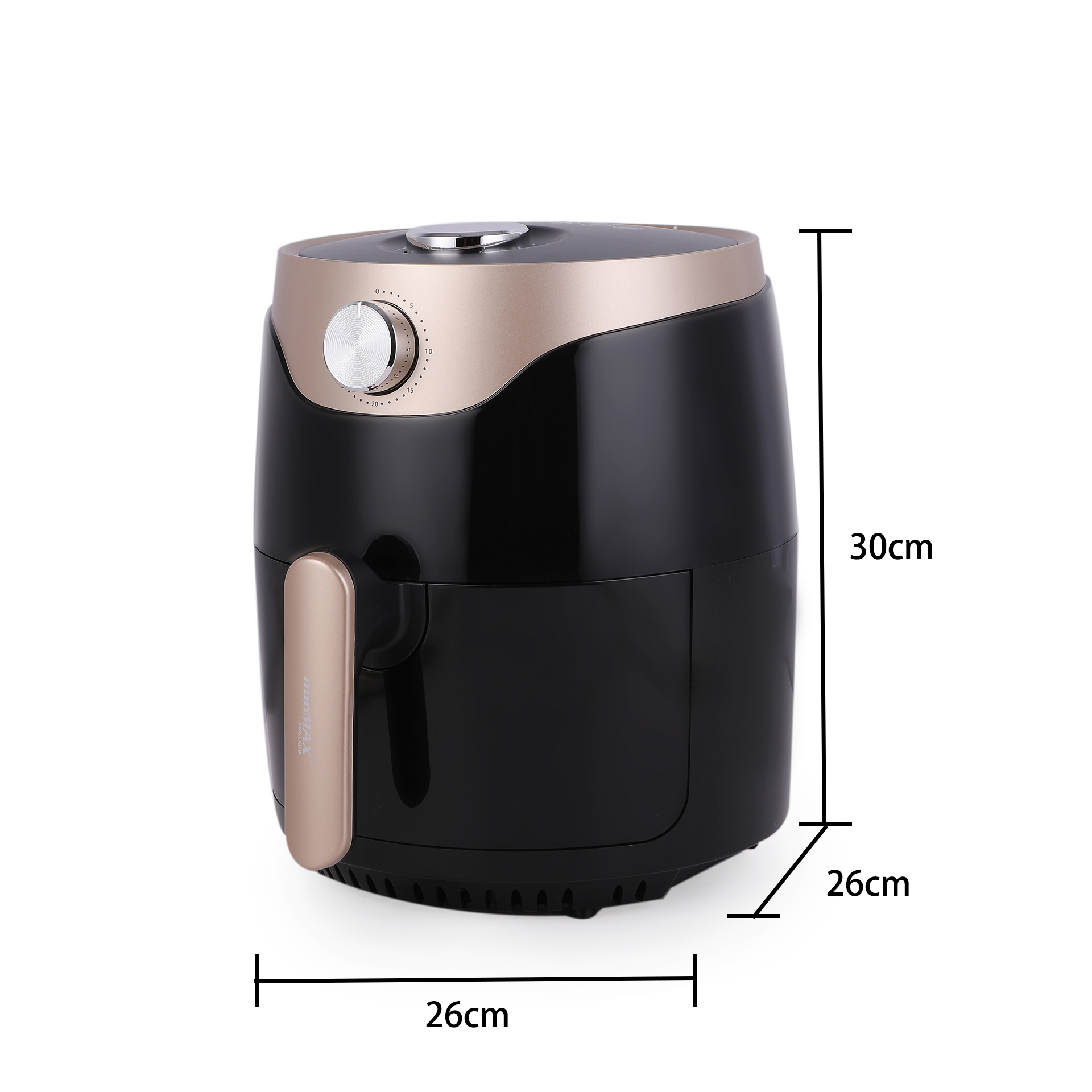 minMAX transfrontalier air freidora MF-860 home freidora eléctrica de gran capacidad inteligente sin humo multifunción aire freidora