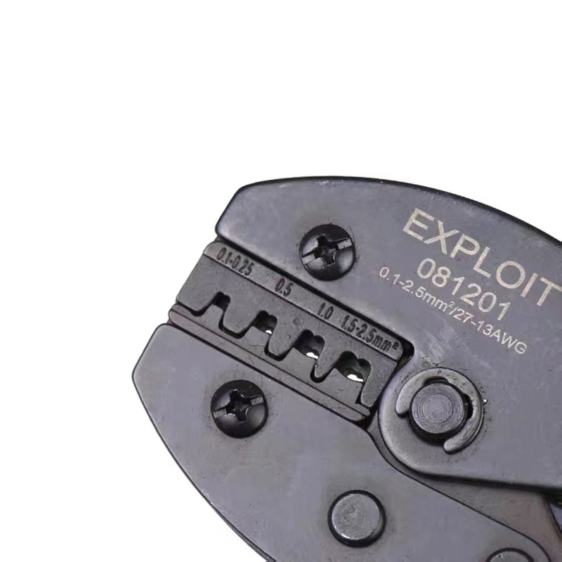 Development ratchet type DuPont/needle type/insulated/video terminal crimping pliers, wire crimping pliers, cold crimping pliers Specification image