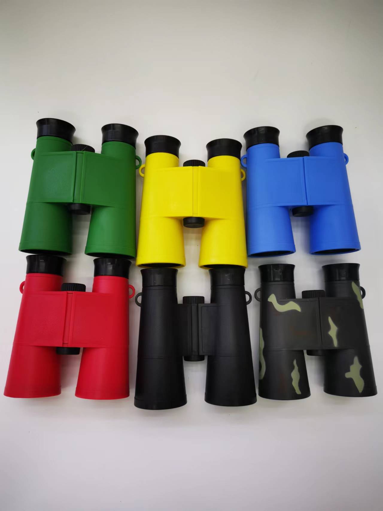 Children's camouflage 6*35 binoculars, small portable high-definition high-magnification mini binoculars, girls' miniature outdoor goggles, boys' toys Specification image