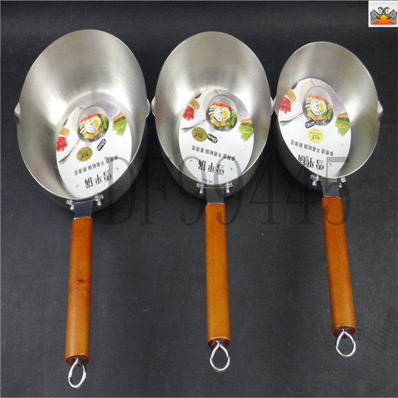 DF99445      水勺雪平锅日式不锈钢家用儿童小奶锅多功能锅泡面锅 DF TRADING HOUSE