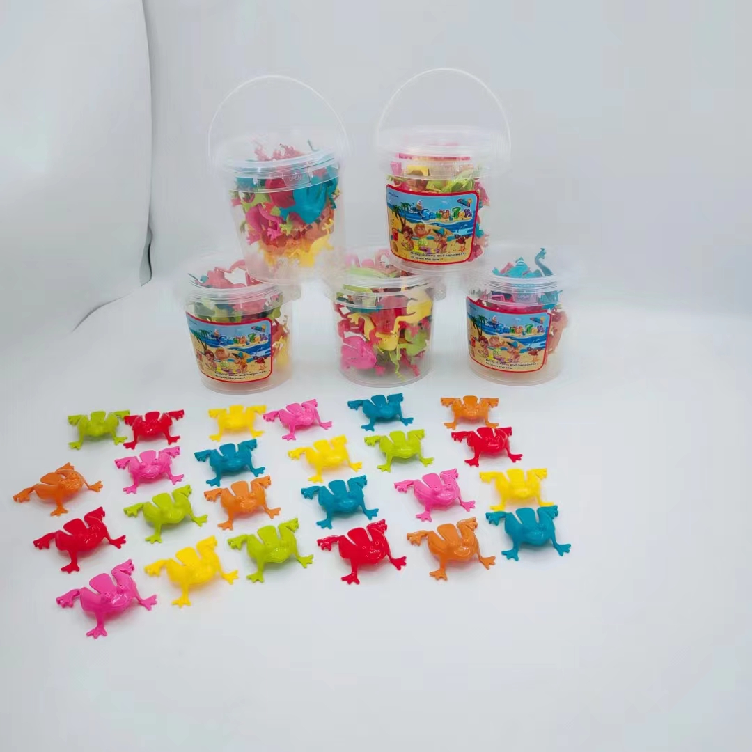 儿童跳跳蛙会跳的跳蛙按压弹跳塑料青蛙8090后怀旧亲子互动玩具