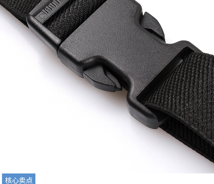 Single-section ultra-thin mini waist bag, outdoor sports, running, fitness fan, travel, cycling, waterproof ultra-thin with reflective strip, storage accessory bag pic 15