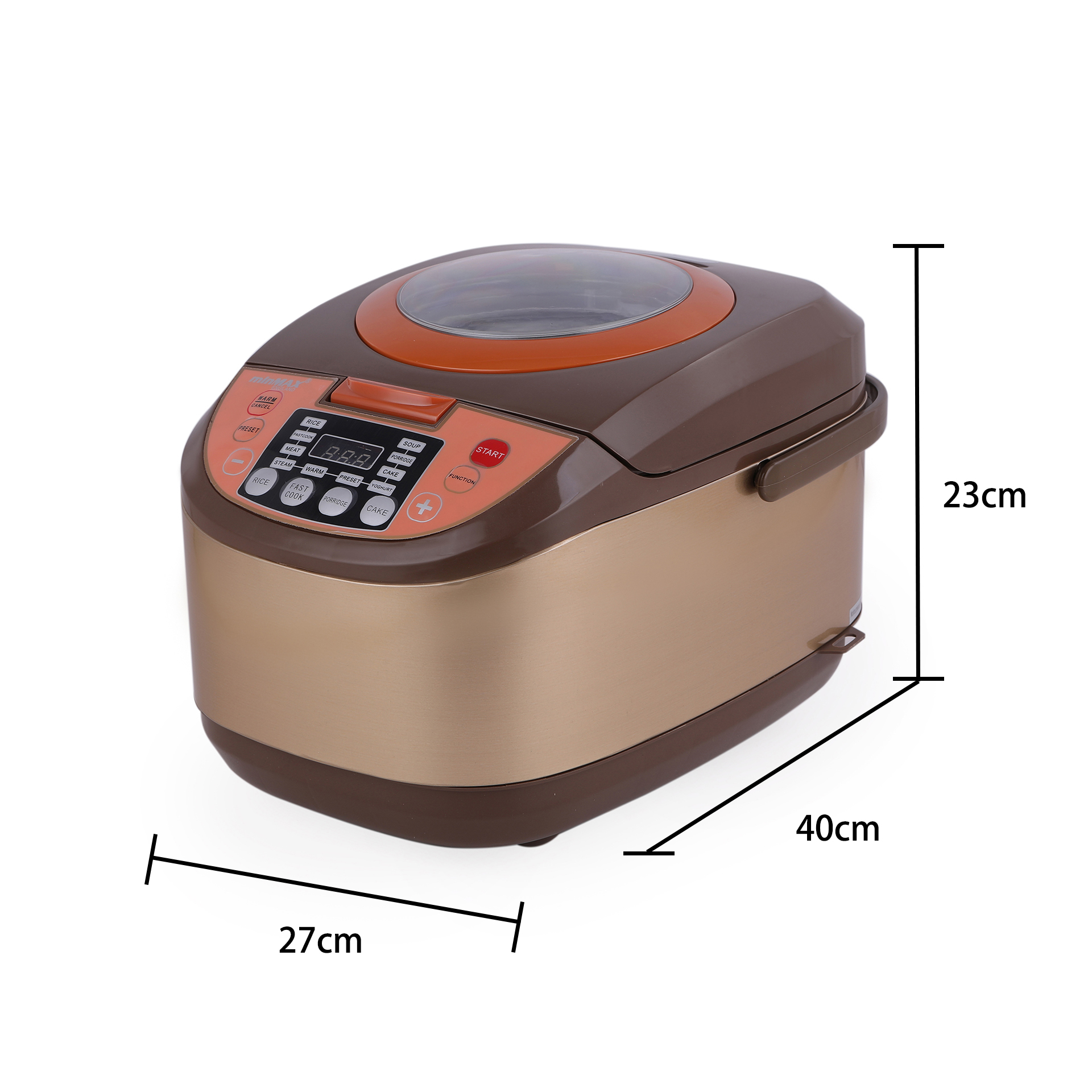 minMAX olla de arroz MMR988 smart home 5L olla de arroz de gran capacidad fábrica fábrica directa comercio exterior Specification image