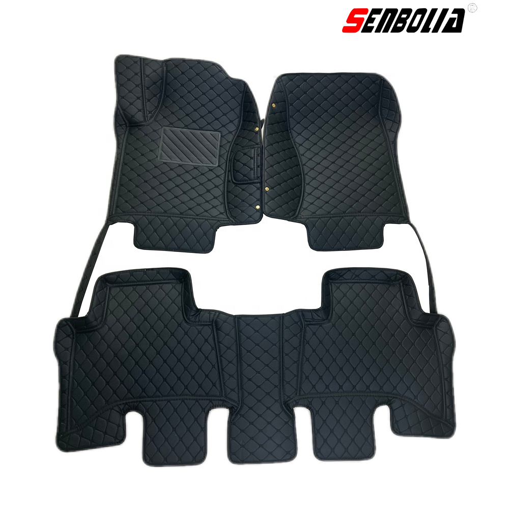 专车专用脚垫实物图