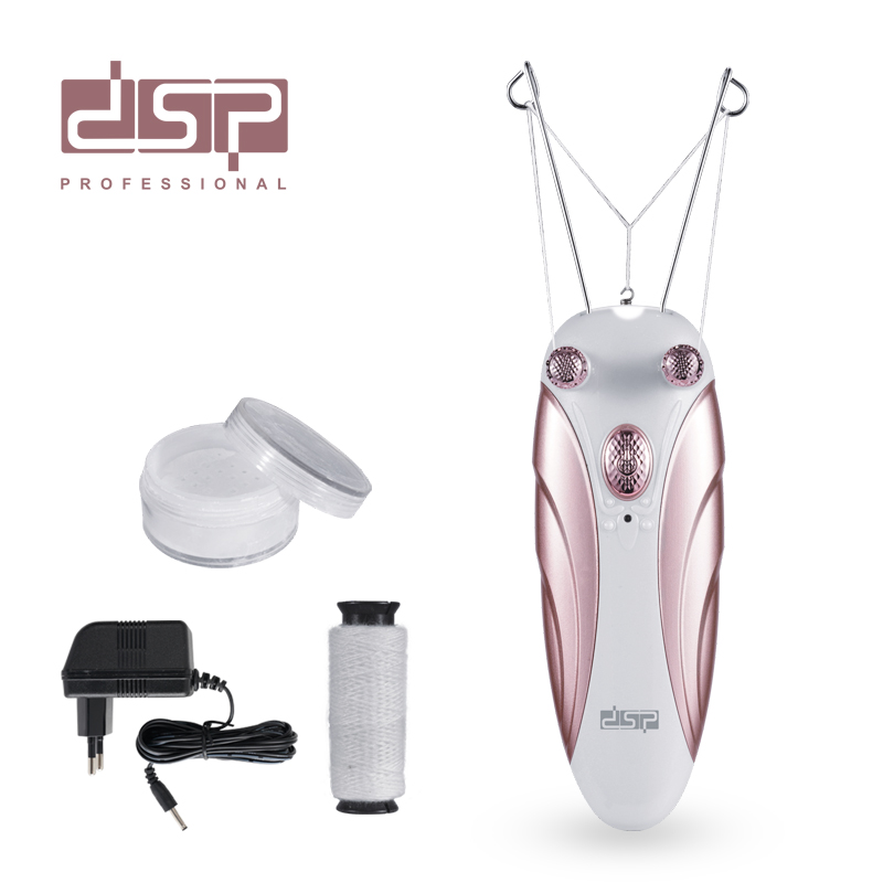 DSP/丹松 挽面器拔毛神器去毛唇脸毛挽面线家用小胡子电动脱毛仪70164