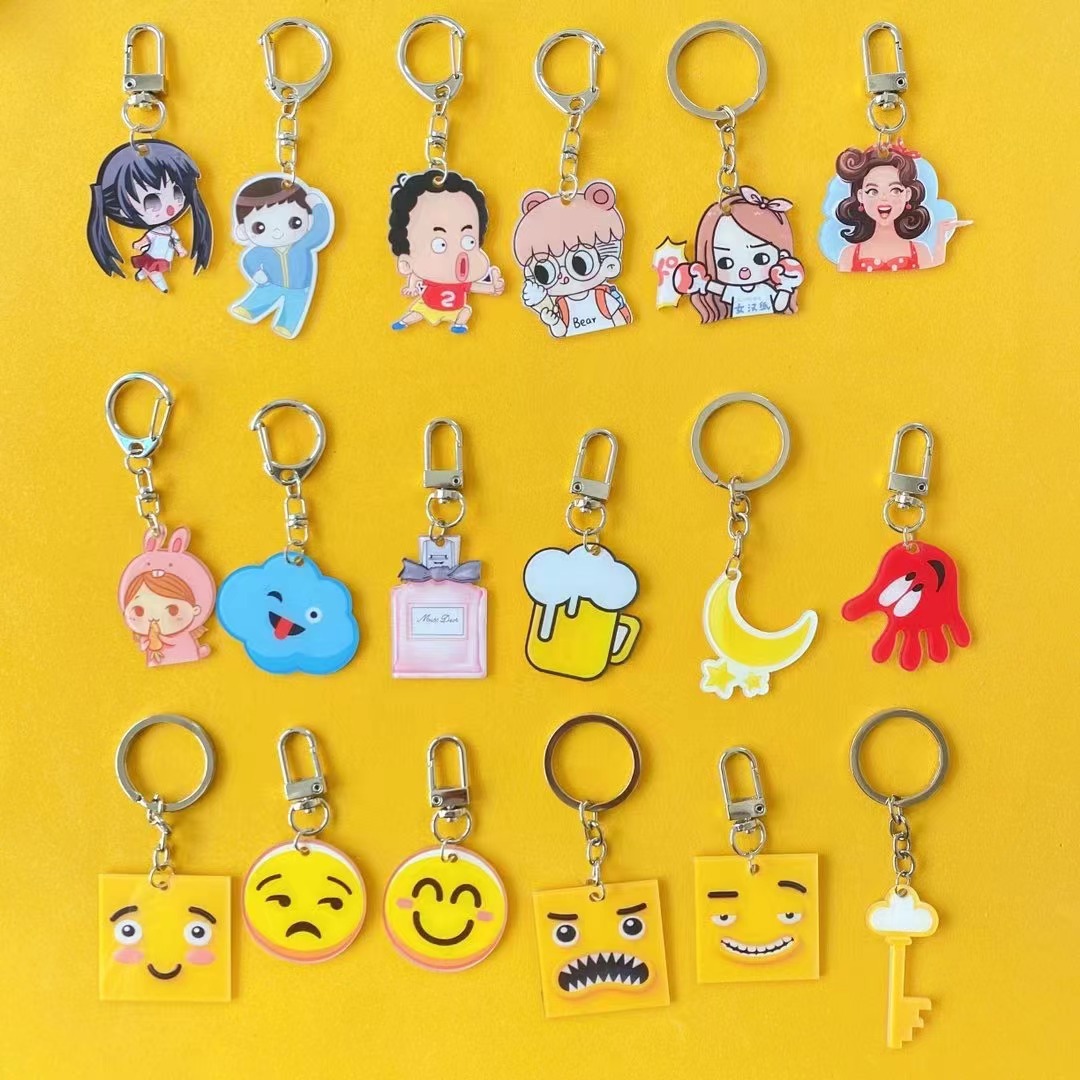 钥匙扣/亚克力/卡通动漫礼品产品图