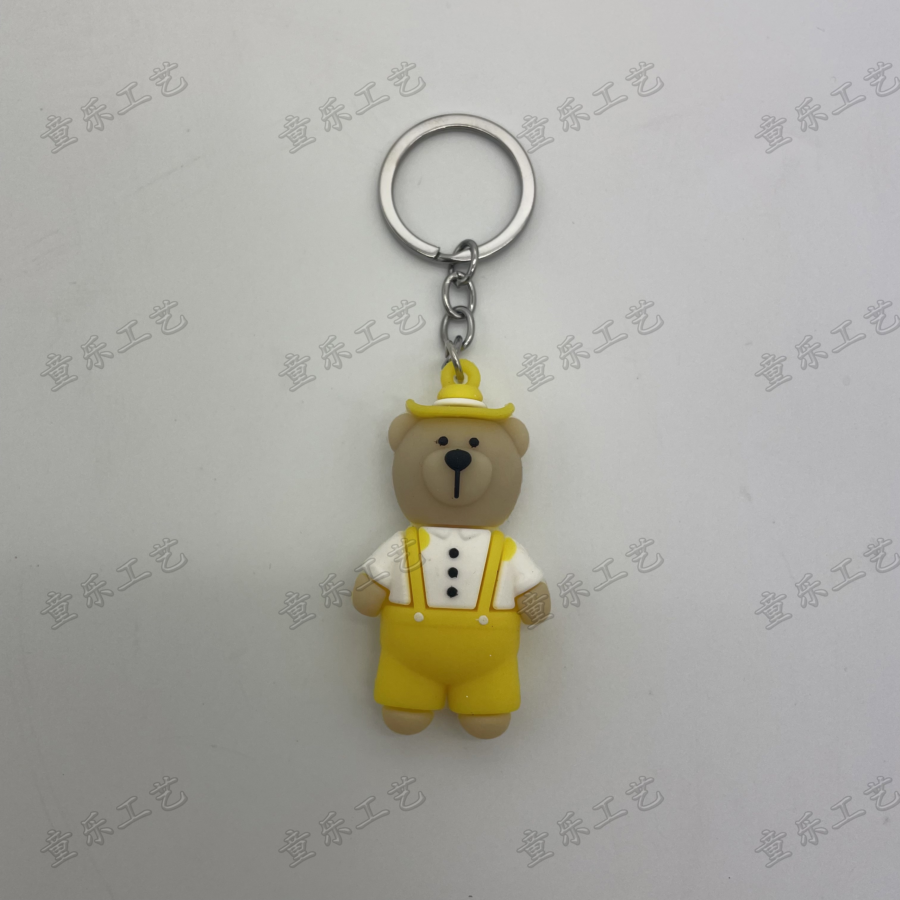 Bear keychains, creative and cute cartoon dolls for boys and girls, car pendants, couple bag decorations Specification image