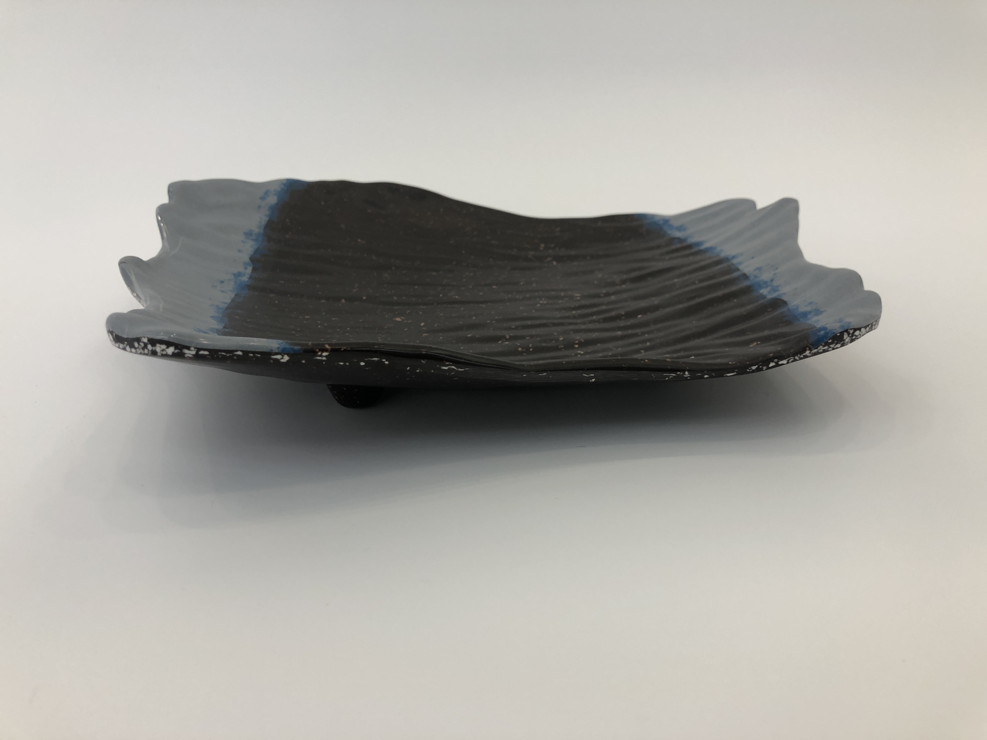 Melamine plates, melamine tableware, plastic tableware, hotel tableware, rectangular plates, frosted plates, cold plates, irregular-shaped plates details Picture