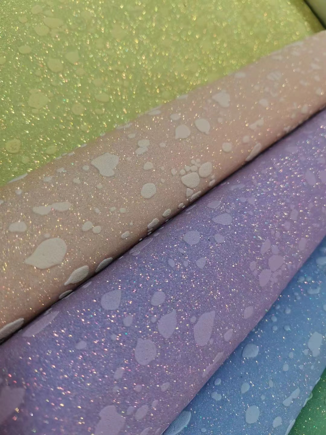 On March 3, 2021, a large quantity of high, medium and low-grade leather fabrics in stock are sold directly by the manufacturer, featuring popular new styles details Picture