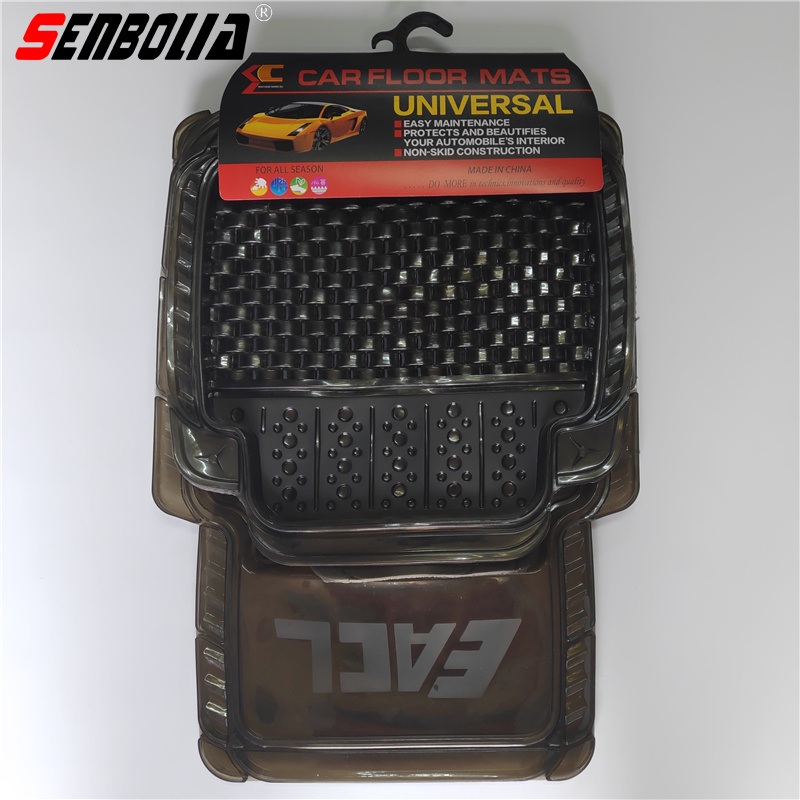 专车专用脚垫实物图