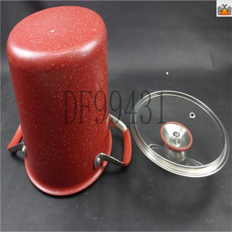 DF99431 Special High pot, color stainless steel tourmaline non-stick soup pot, large capacity double-ear pot, multi-layer composite bottom soup pot, stew pot, DF TRADING HOUSE Application Scenario