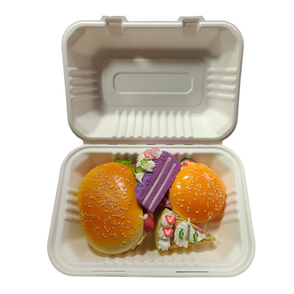 甘蔗渣餐盒/一次性饭盒/环保 可降解产品图