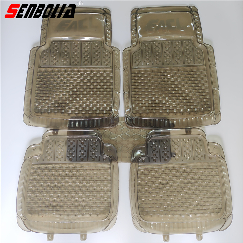 汽车脚垫白底实物图