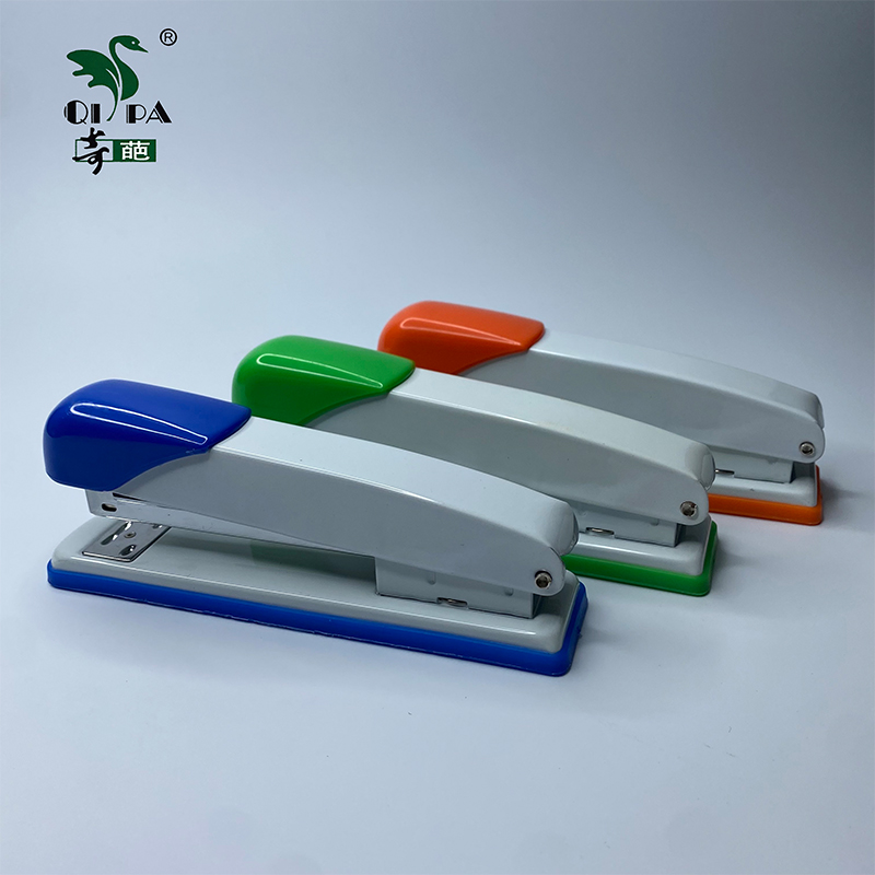 奇葩307厂家直销订书机学生用订书器标准型多功能办公用品订书钉省力定书机订中缝装订机图