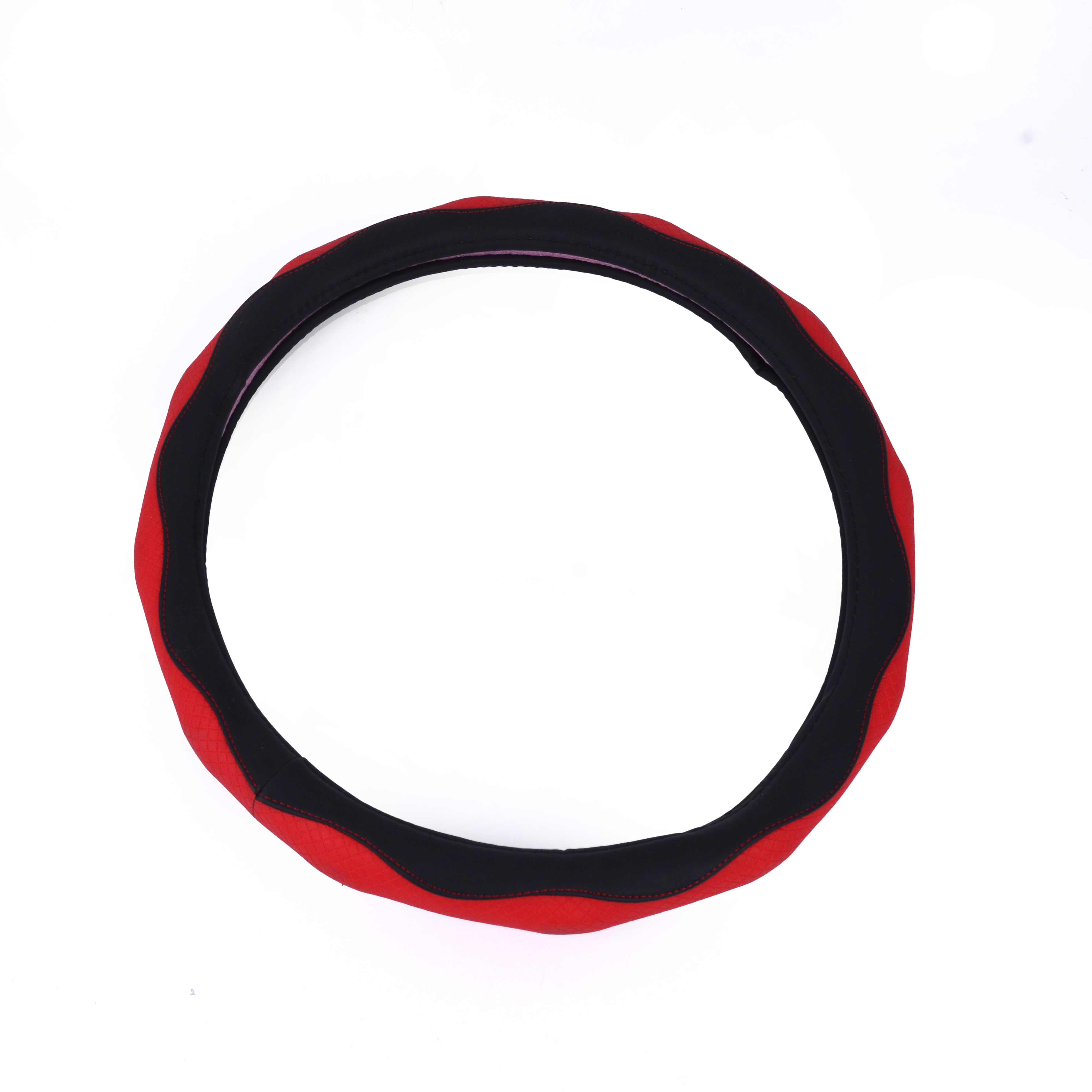 汽车方向盘套四季通用螺纹防滑拼接汽车内饰用品源头厂家批发其威车饰QW06