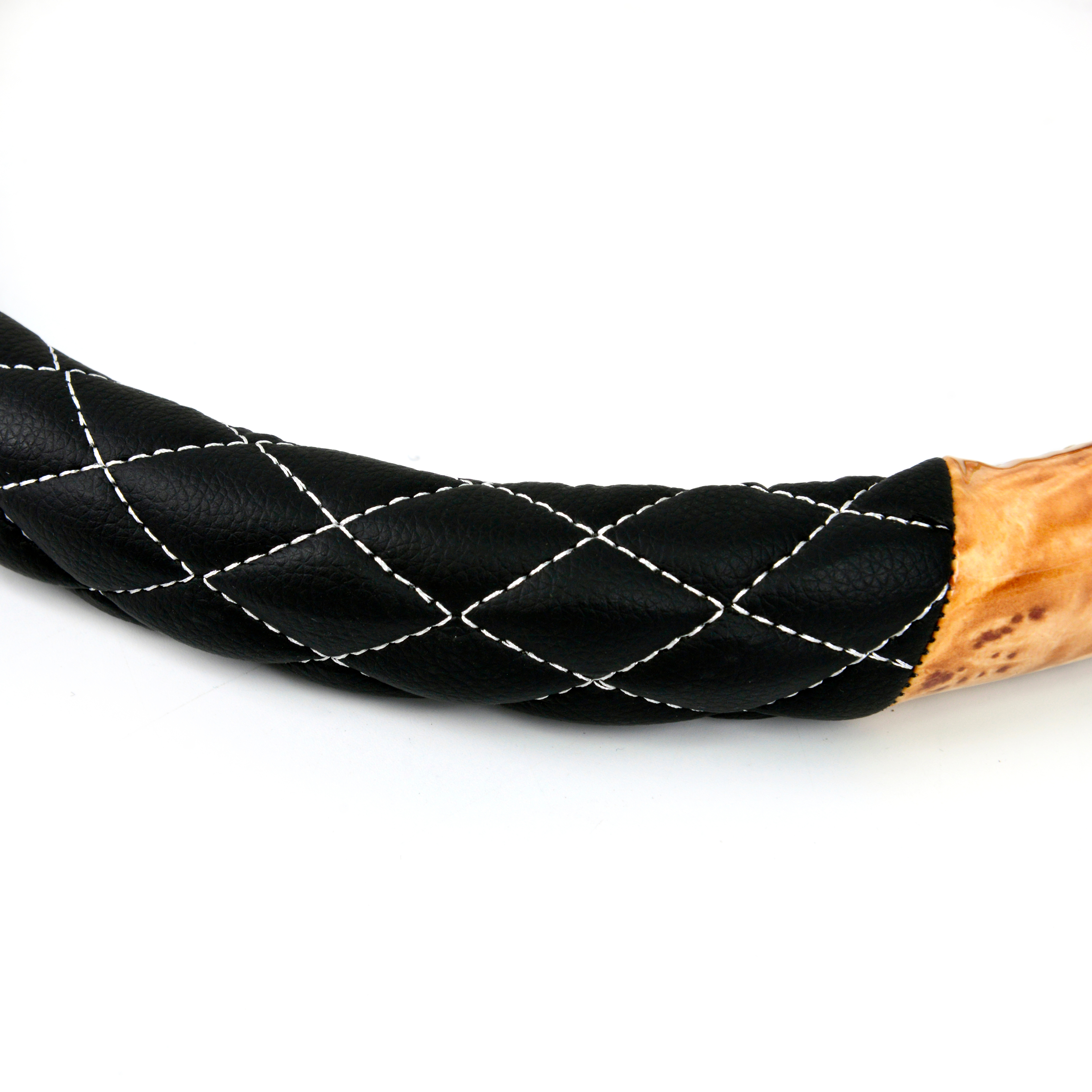 汽车用品/方向盘套白底实物图