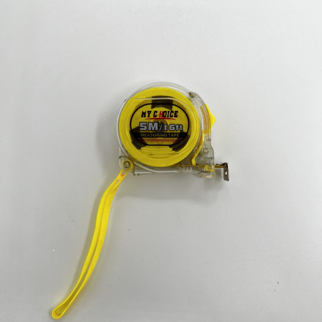 Transparent stainless steel tape measures, 3m, 5m, 7.5m, 10m, steel tape measures, waterproof, shockproof and wear-resistant, wholesale box measures Application Scenario