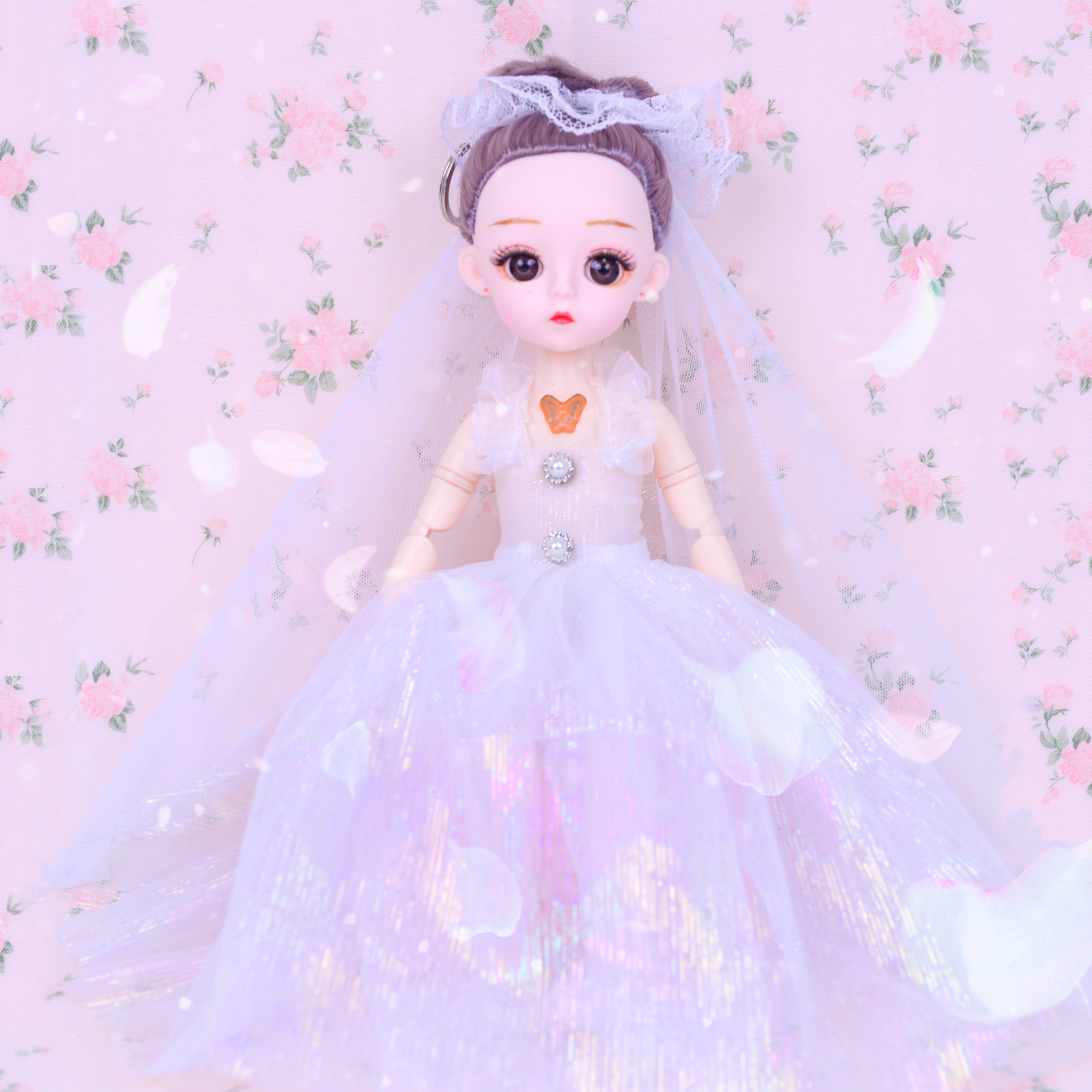 Enmascarar 20cm nueva oportunidad barbie venta al por mayor ballet vestido de novia muñeca niñas regalos Specification image