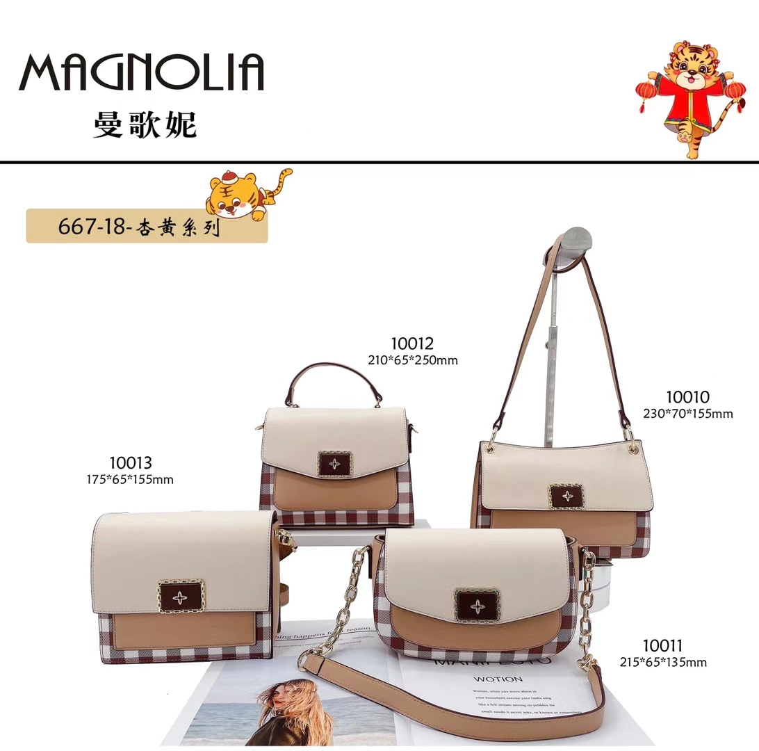Mangoni vintage dense check one-shoulder crossbody bag, showcased in boutiques, where retro and innovation meet, showing timeless fashion value