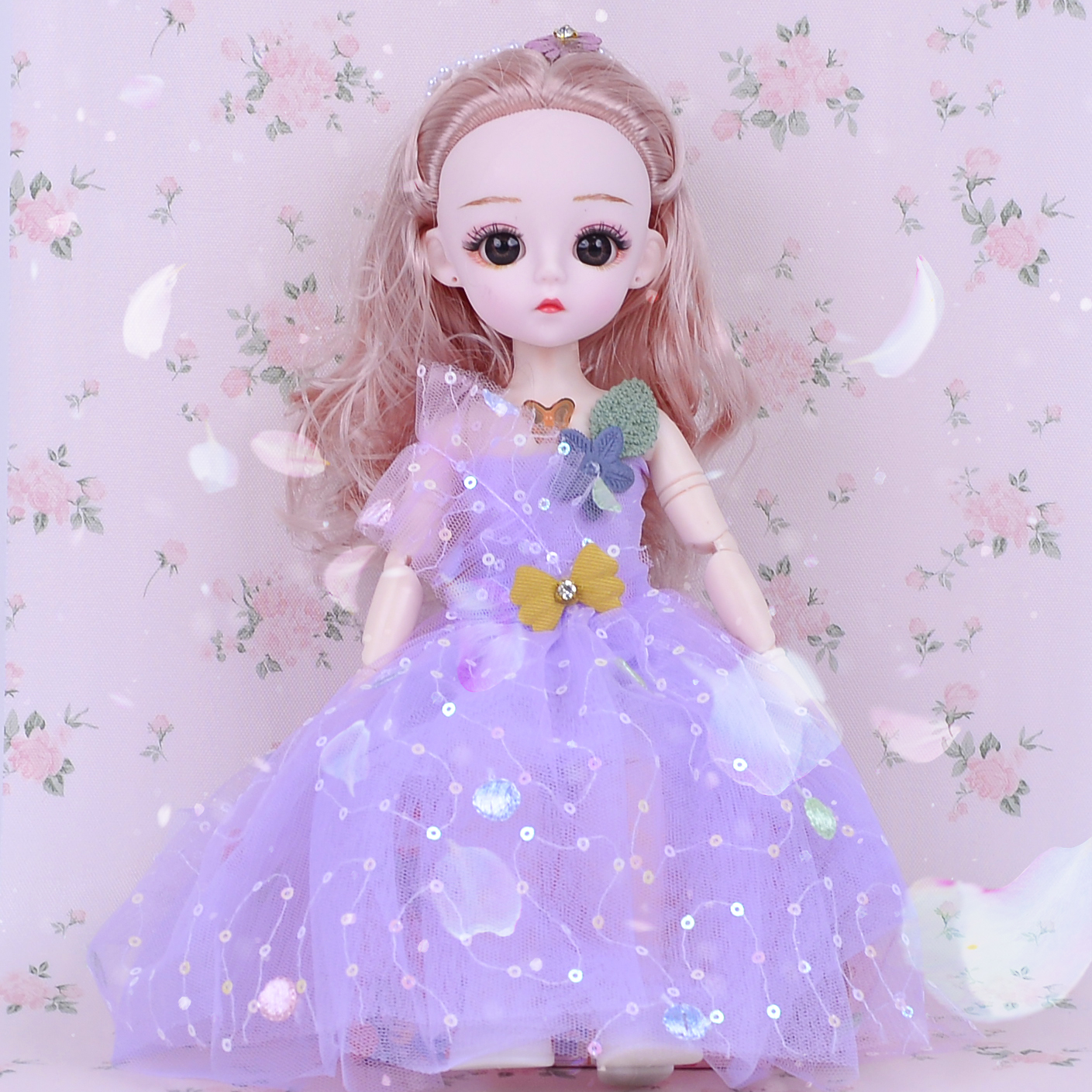 30cm芭比娃娃 批发套装 洋娃娃女孩 儿童礼物玩具夜市 摆摊货源