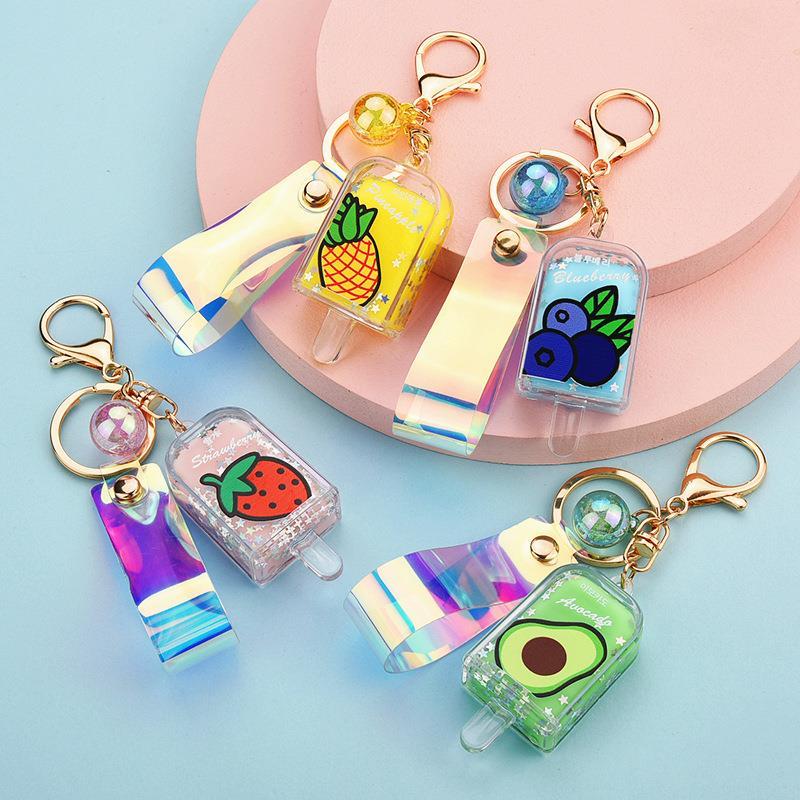 蓝雁塑料亚克力钥匙扣水果一系列三件套钥匙扣混27748：9101000