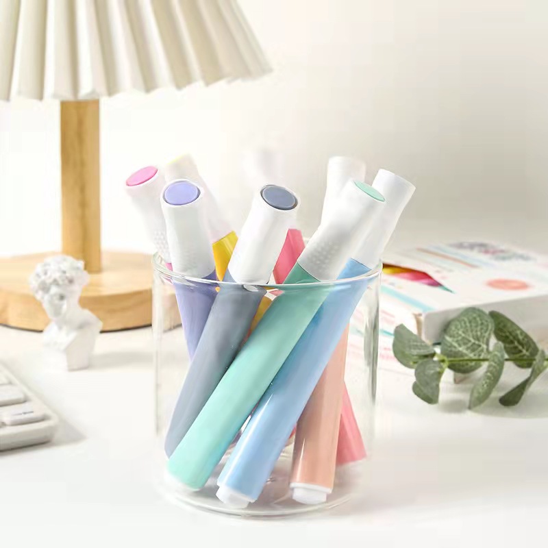 Innocent 8-color children's creative water drawing floating pen, suspended pen, erasable whiteboard pen details Picture