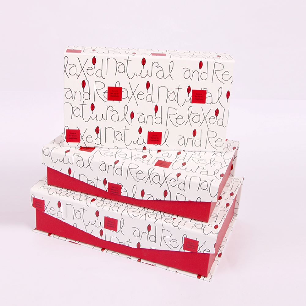 220-1#精美礼盒包装盒长方形礼品盒翻盖磁吸书型盒