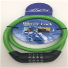 （具体价格面议）自行车锁  12*800MM无味   钢丝锁  密码锁