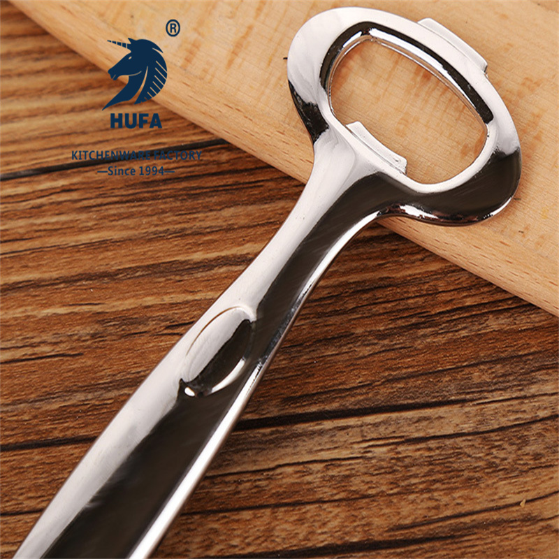 Hotel supplies, beer bottle openers, bottle openers, thickened stainless steel beer bottle openers, thickened beer opening tools, beer openers, kitchenware and utensils, cross-border Amazon zinc alloy beer opening handles Item Picture