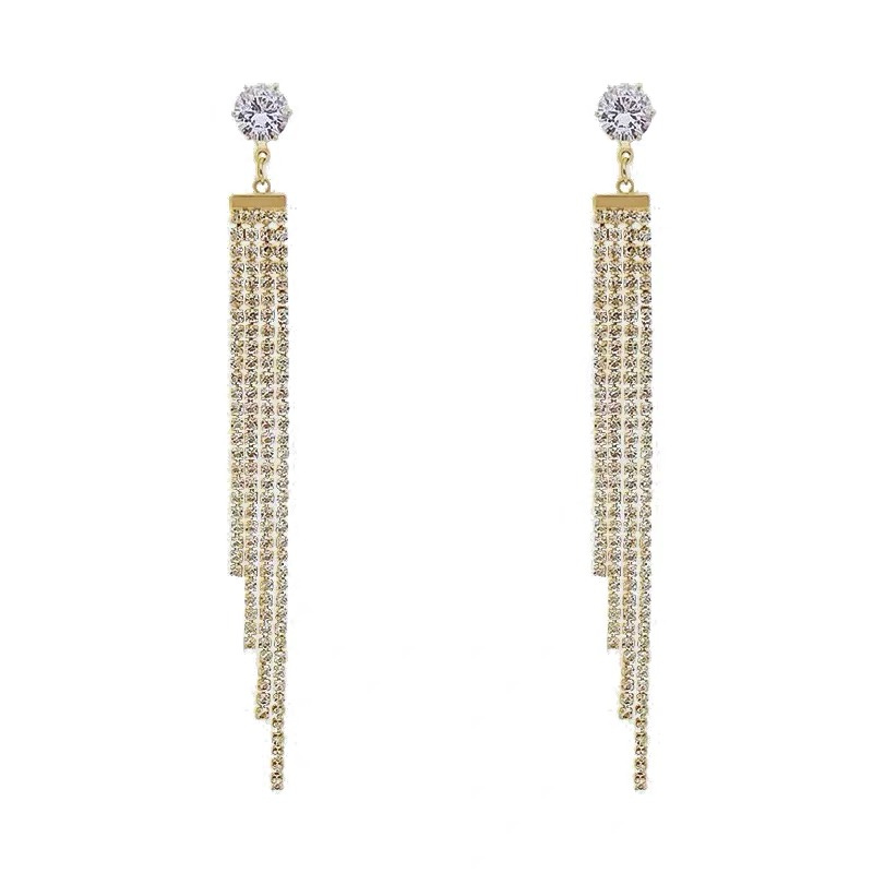 Dingxin Jewelry Earrings 9120085, a popular new product in foreign trade, offers fashionable metal earrings with a European and American style. Wholesale supply from the manufacturer Item Picture
