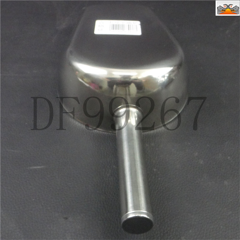 DF99267 all-steel multi-purpose spatula, thickened stainless steel ice spatula, flat bottom spatula, ice spatula, sugar spatula, tea spatula, rice spatula, flour spatula, multi-purpose spatula for grains, food DF Trading House Item Picture