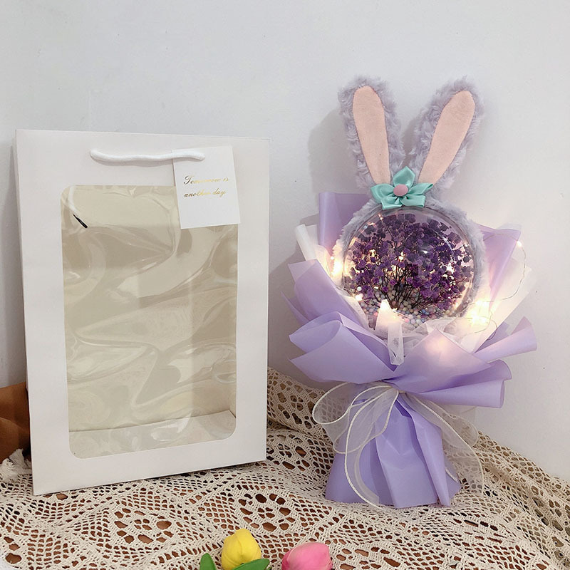 花束/仿真花/礼盒白底实物图